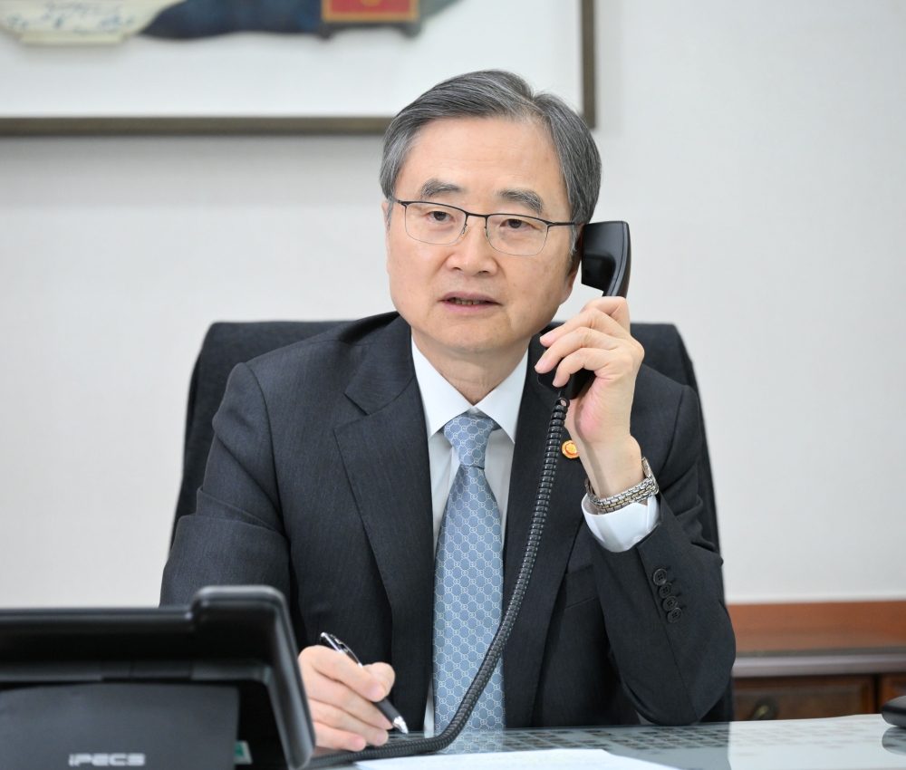 한미 외교장관 통화